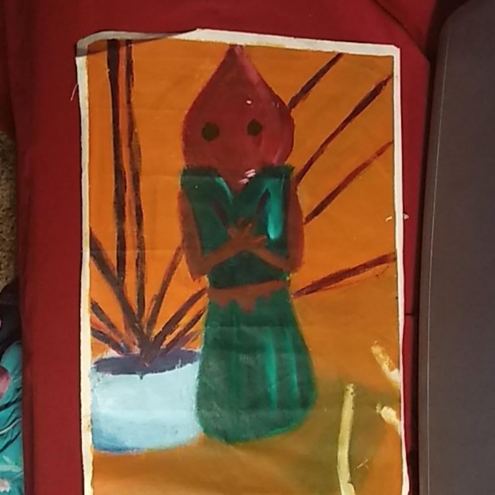 Flatwoods Green Monster painting